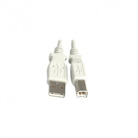 Câble USB imprimante d'étiquettes - Beige 1.5m