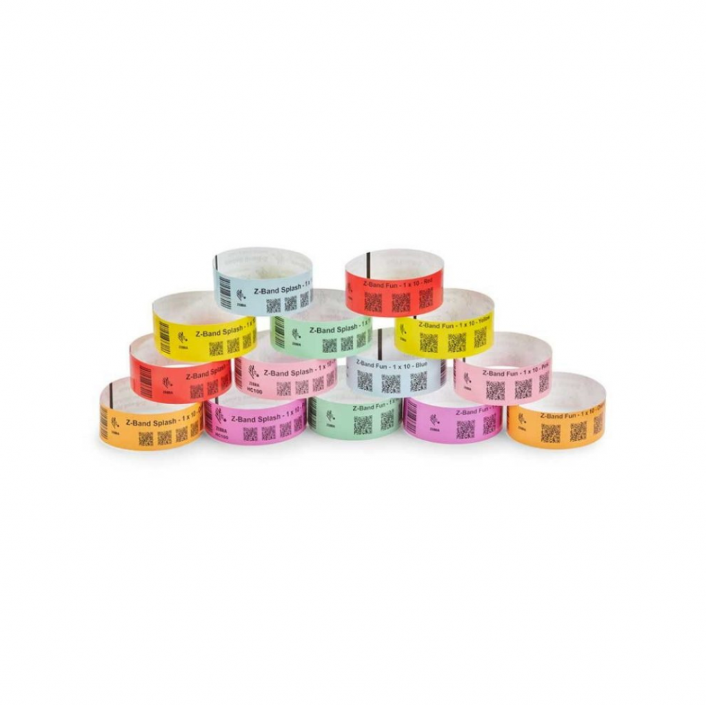 Bracelets de divertissements ZEBRA Z-Band Fun et Z-Band Splash