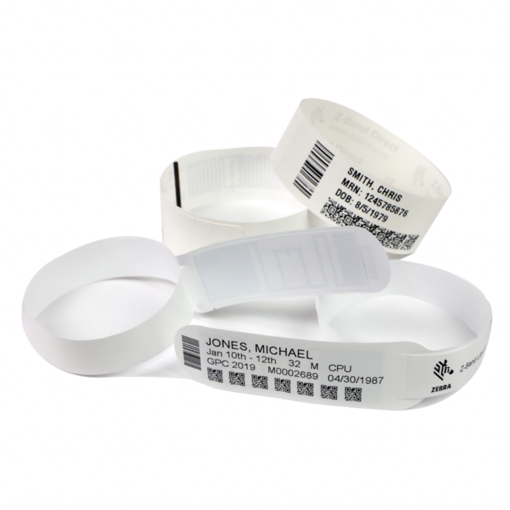 Bracelets d'identification RFID ZEBRA
